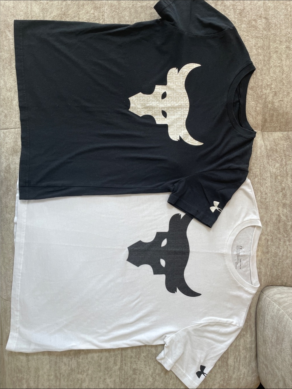Under Armour Project Rock t-shirts